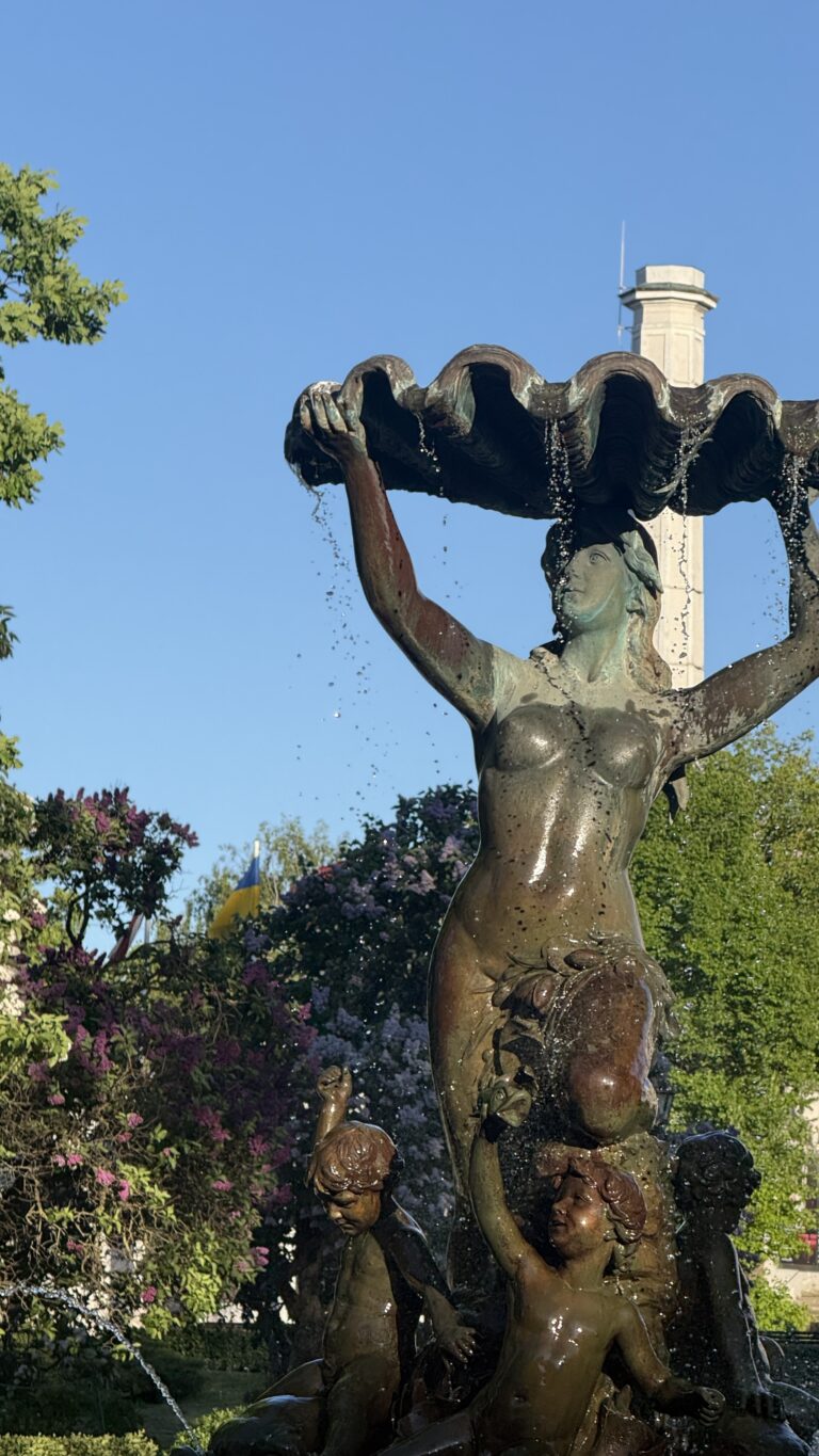 Una de las fuentes más bonitas que he visto
