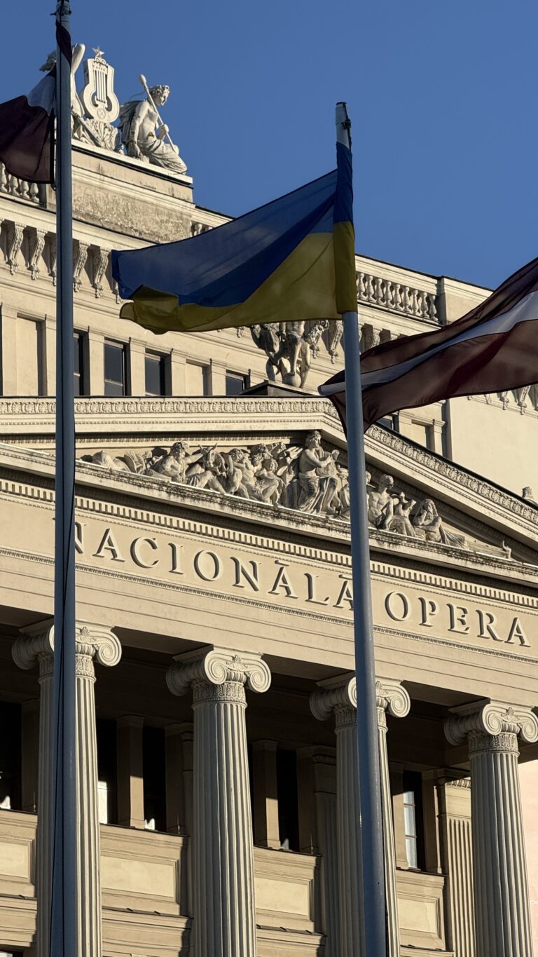 La ópera de Riga.